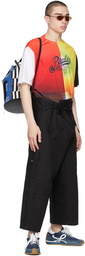Loewe Black Paula’s Ibiza Linen & Cotton Cargo Pants