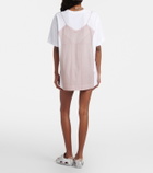 Simone Rocha Trompe l’œil cotton jersey T-shirt