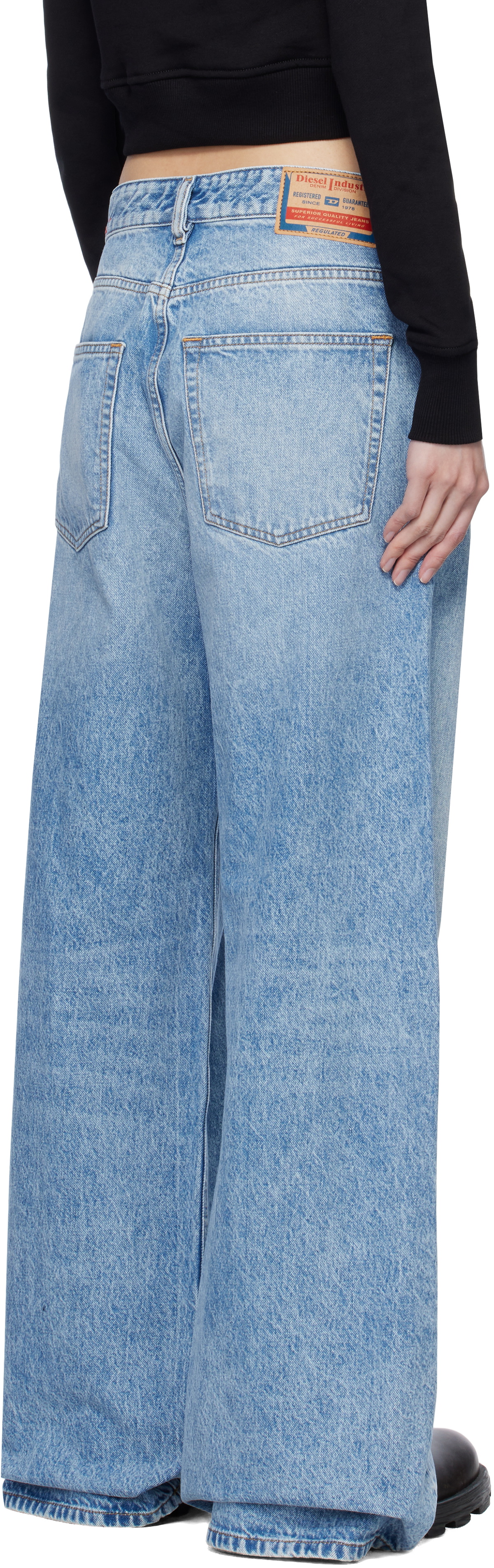 Diesel Blue Relaxed 1996 D-Sire 09i29 Jeans Diesel