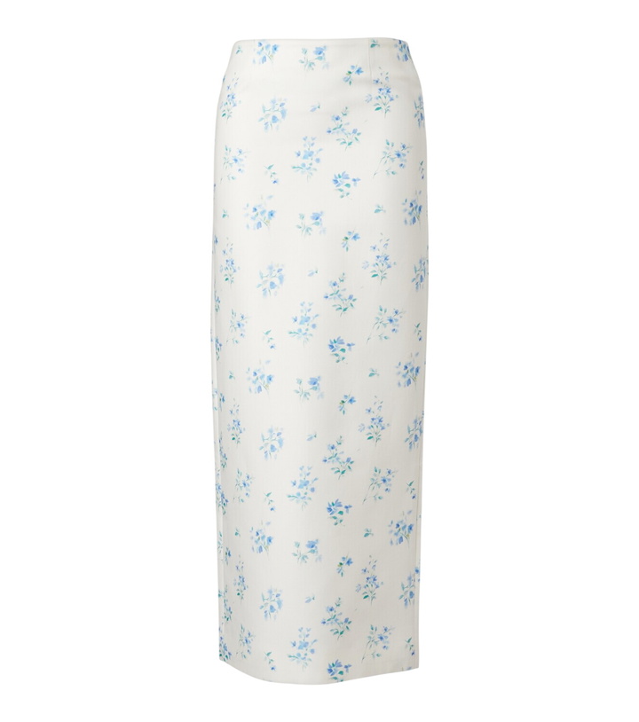 Photo: Shushu/Tong Floral cotton and silk slip skirt