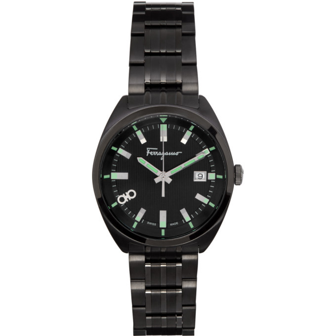 Salvatore Ferragamo Black Evolution Watch Salvatore Ferragamo