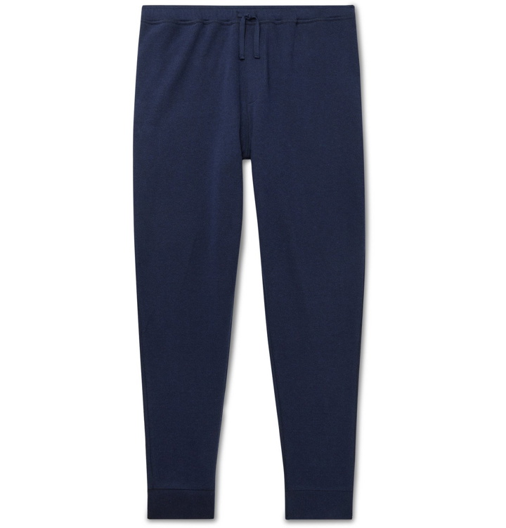 Photo: Oliver Spencer Loungewear - Milner Tapered Cotton-Jersey Sweatpants - Unknown