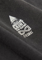 Saint Mxxxxxx Fog Printed Cotton T-shirt - Black - One Size