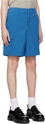 Wooyoungmi Blue Hardware Shorts