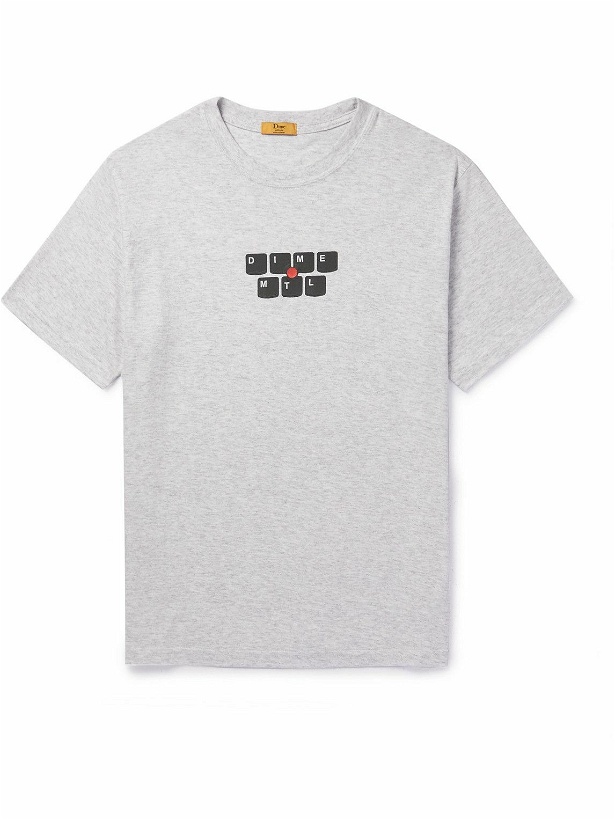 Photo: DIME - Thinkpad Logo-Print Cotton-Jersey T-Shirt - Gray