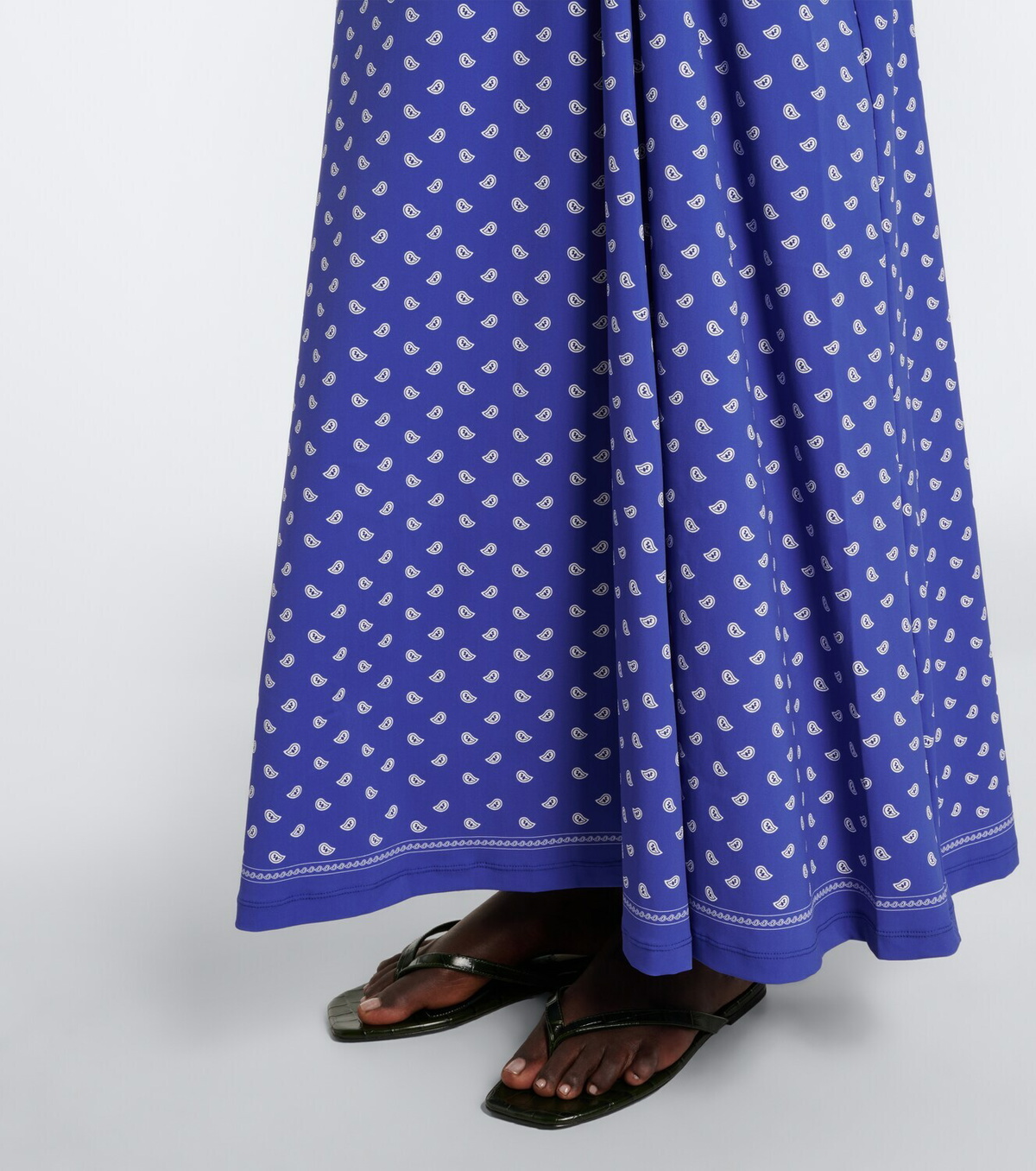Christopher Esber Ruched Orbit Split bandana maxi dress