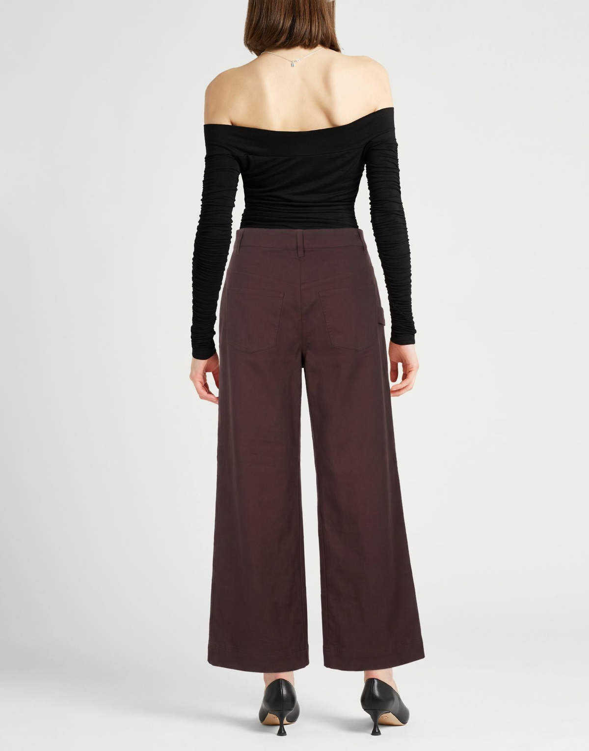 Theory Womens Pants Chocolate in Brown