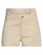 Jijil Womens Shorts & Bermuda Shorts in Beige