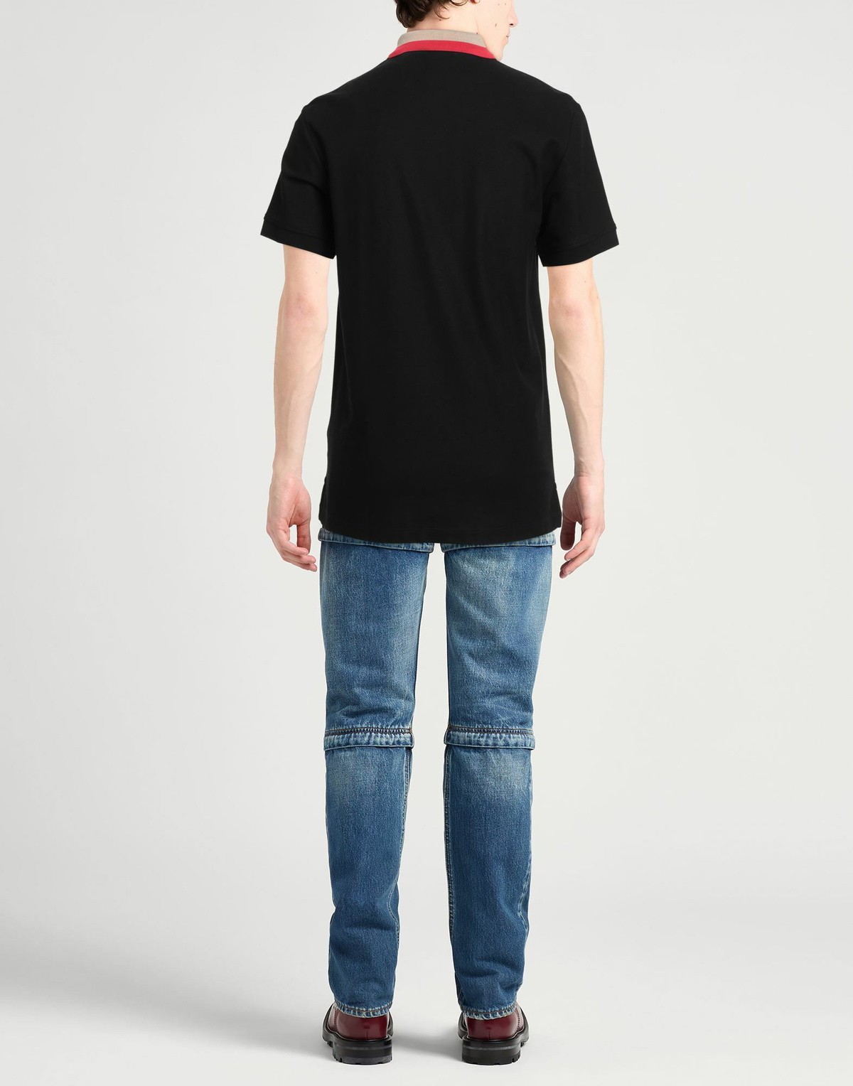 Burberry Mens Polo shirt in Black