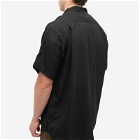 DAIWA Men's Tech Bombay Safari Short Sleeve Shirt in Black