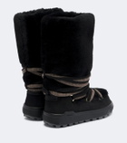 Bogner Chamonix shearling snow boots