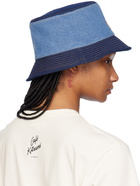 Maison Kitsuné Blue Denim Bucket Hat