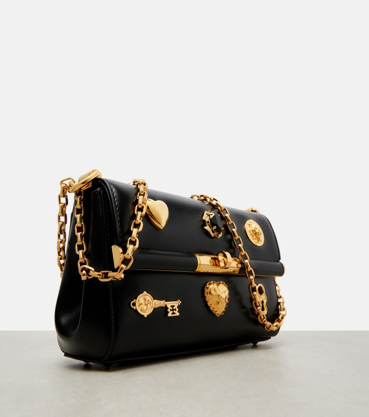 Dolce&Gabbana Marlene Small leather crossbody bag