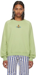 Vivienne Westwood Green Embroidered Sweatshirt