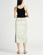 Peserico Womens Midi skirt in Sage green