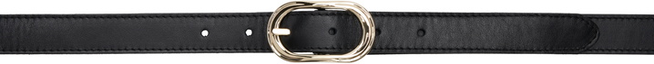 Photo: Ernest W. Baker Black Gold Buckle Belt
