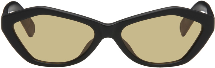 Photo: JACQUEMUS Black 'Les Lunettes Bambino' Sunglasses