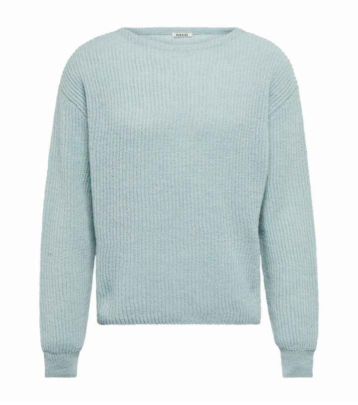 Photo: Auralee - Ribbed-knit wool sweater