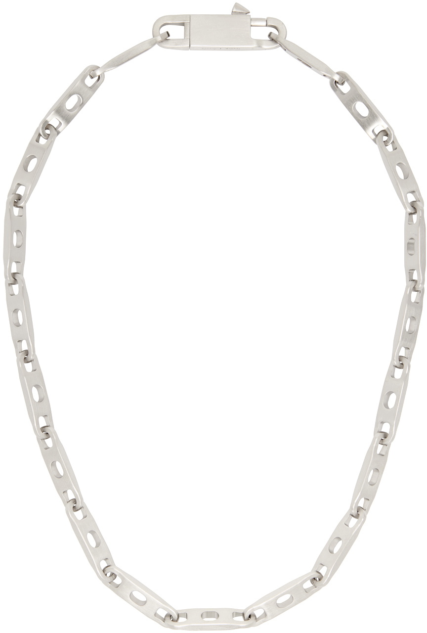 Rick Owens CHAIN NECKLACE ネックレス Rick Owens Silver Chain Necklace Rick Owens