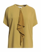 Alessia Santi Womens Top Khaki