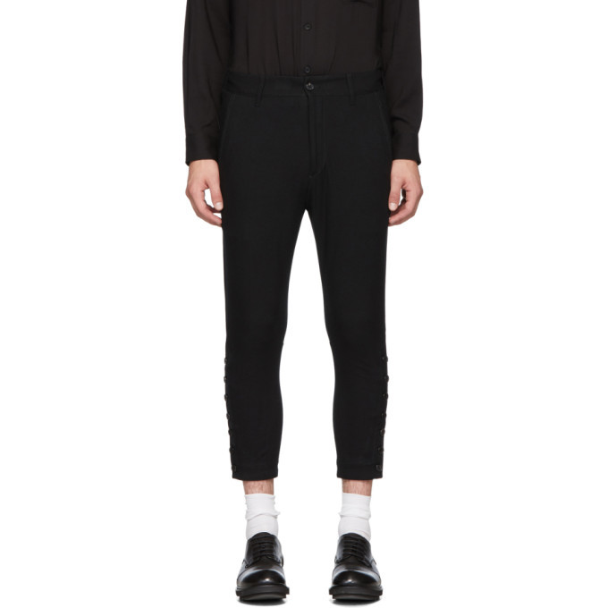 Ann Demeulemeester Black Jasmin Trousers Ann Demeulemeester