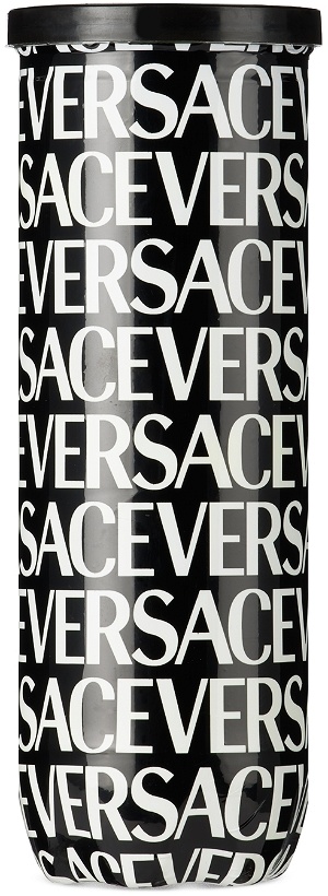 Photo: Versace Three-Pack Yellow Logo Tennis Balls