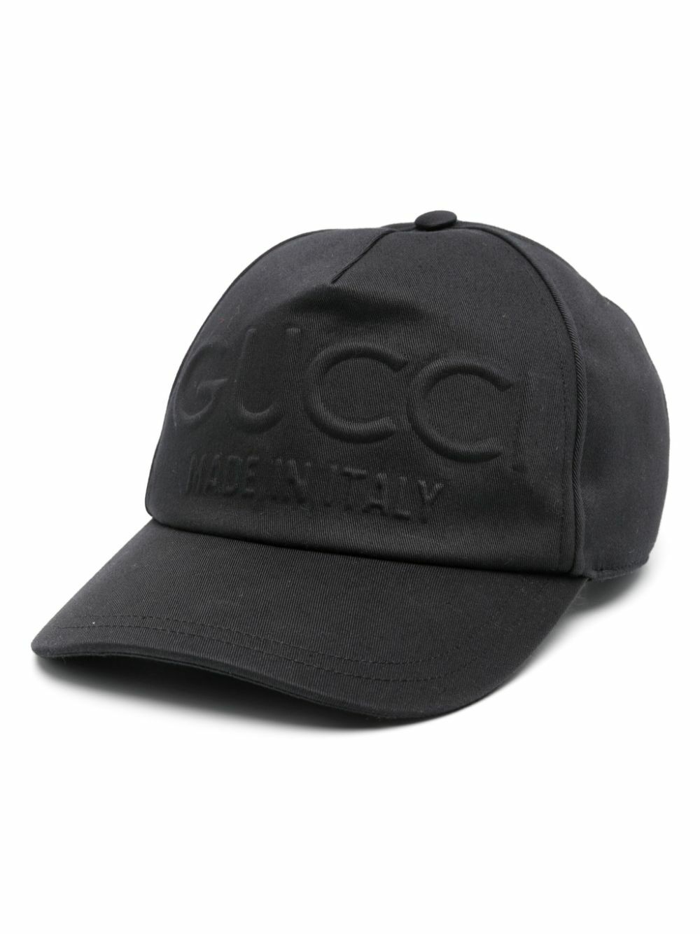 Gucci Logo Cotton-Twill Baseball Cap Gucci - Embroidered Cotton-Twill Baseball Cap - Men - Navy Gucci main image 4