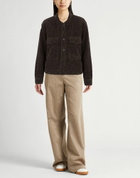 Crossley Womens Jacket Chocolate in Brown