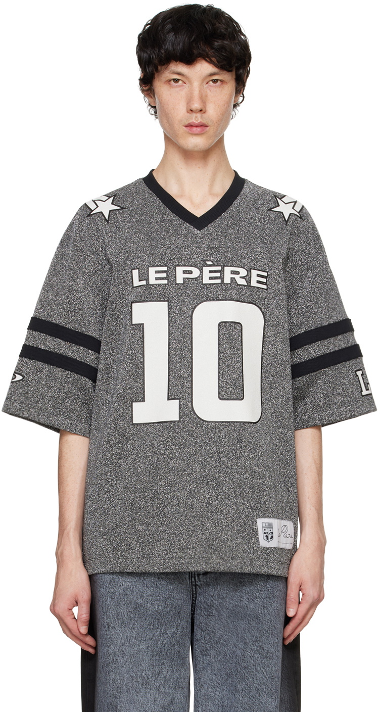 le PÈRE Silver & Black Joy Boy T-shirt