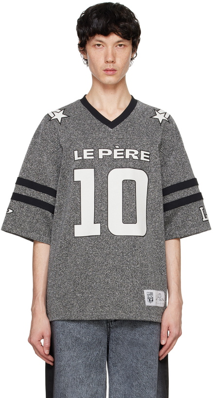 Photo: le PÈRE Silver & Black Joy Boy T-shirt