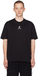 mastermind JAPAN Black Glittered T-Shirt