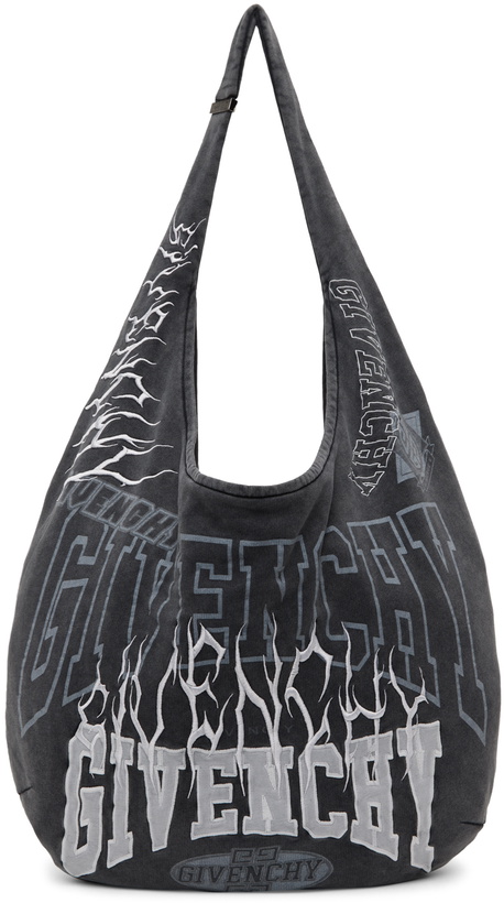 Photo: Givenchy Gray Embroidered Tote