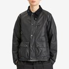 Barbour Men's Utility Spey Wax Jacket in Navy
