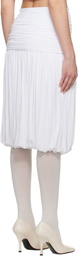Nicklas Skovgaard White Petra Midi Skirt