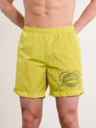 C.P. Company - Straight-Leg Mid-Length Swim Shorts - Yellow