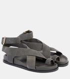 A. Emery Jalen suede sandals