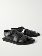 Officine Creative - Full-Grain Leather Sandals - Black