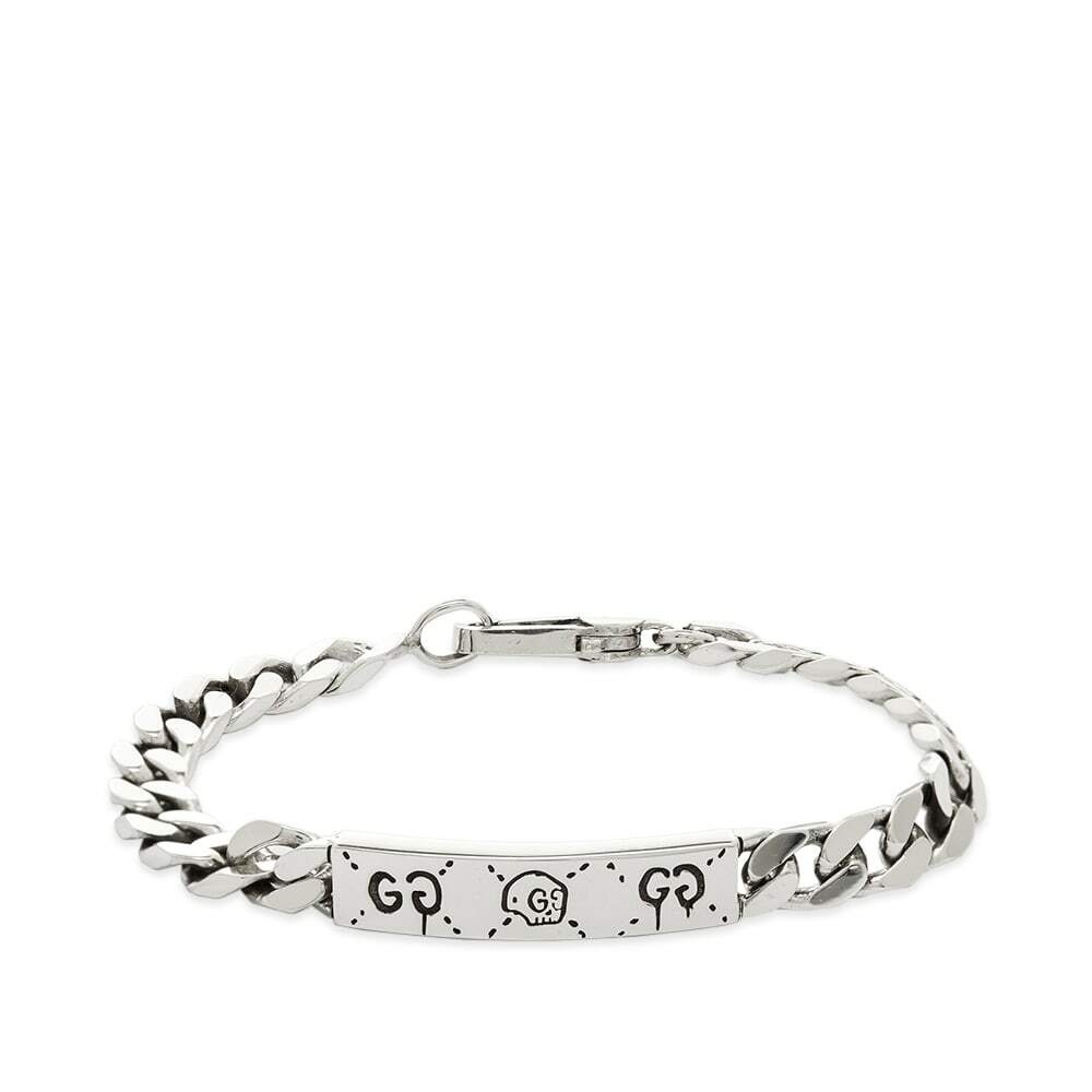 Photo: Gucci Men's Ghost Bracelet in Aged Sterling Silver