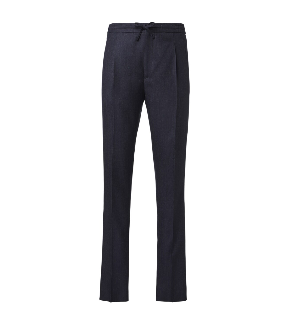 Raf Simons Black Wool Wide-Leg Chino Trousers adidas x Raf Simons
