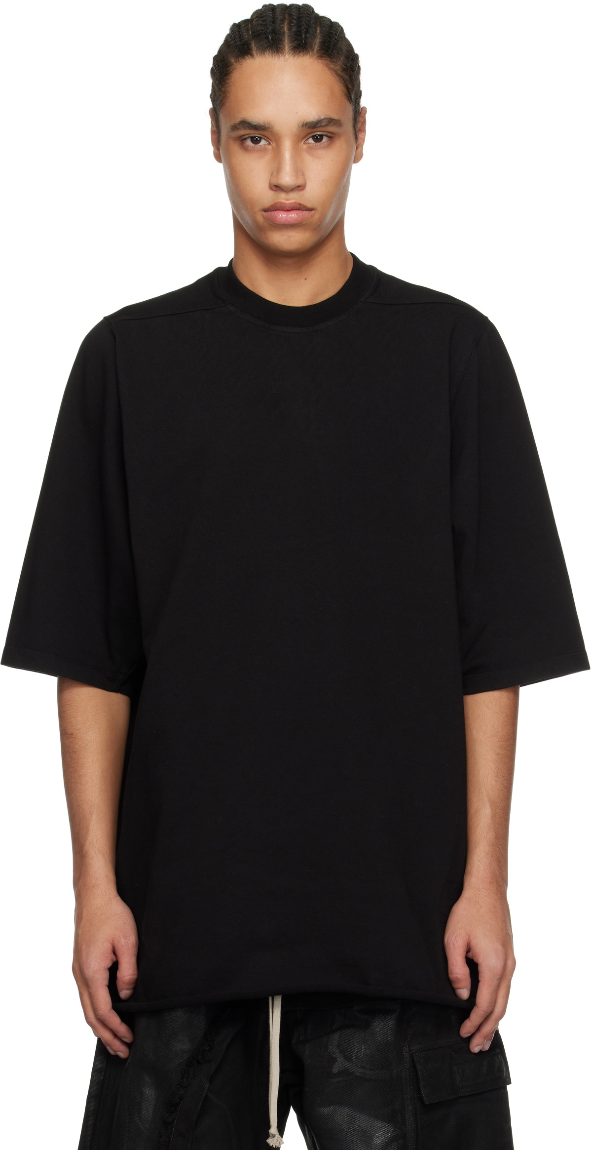 【関税込み】Rick Owens ブラウン Hollywood Jumbo SS Tシャツ Rick Owensのブラウン Hollywood Jumbo SS Tシャツがセール中