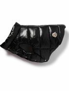 Moncler Genius - Poldo Dog Couture Logo-Appliquéd Quilted Padded Shell Dog Gilet - Black