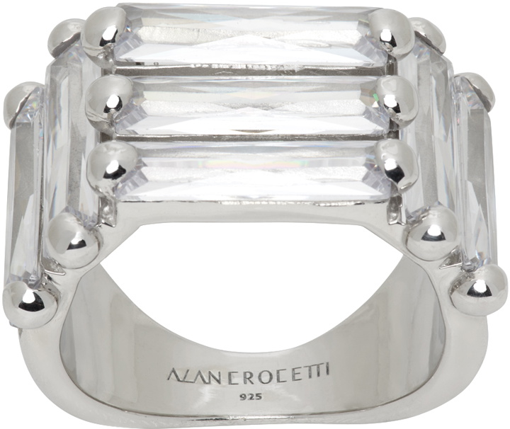 Photo: Alan Crocetti Silver Crystallised Armour Ring