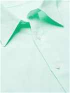ANDERSON & SHEPPARD - Linen Shirt - Green