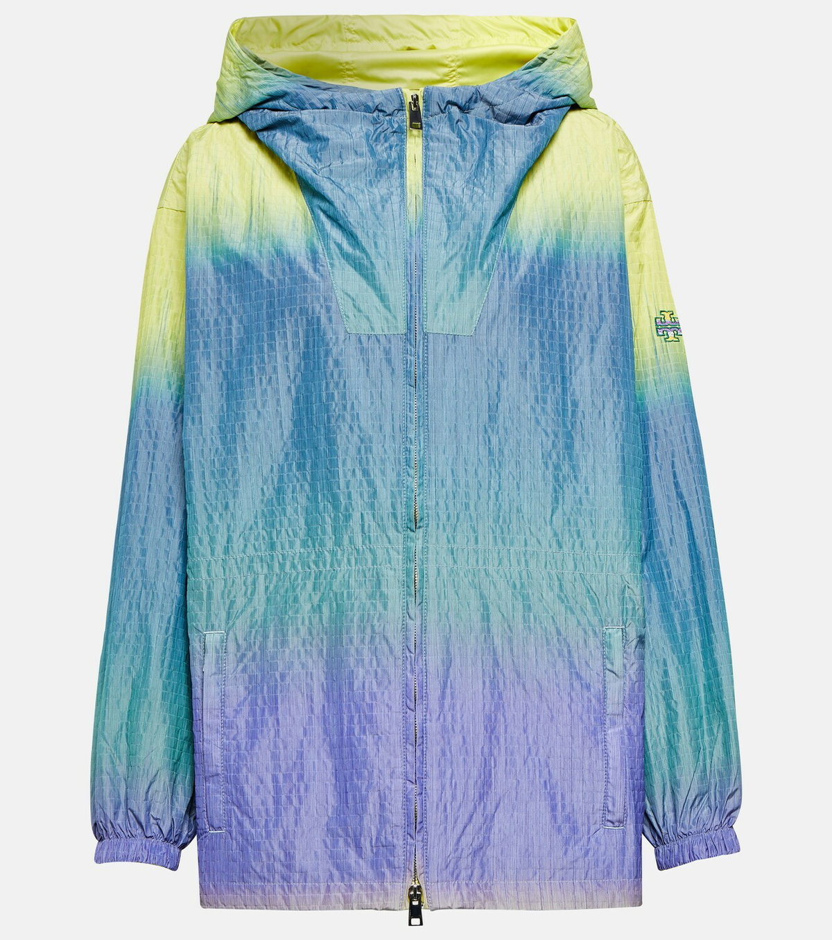 Tory Sport Gradient hooded jacket