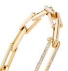 Luis Morais - 14-Karat Gold Diamond Chain Bracelet - Gold