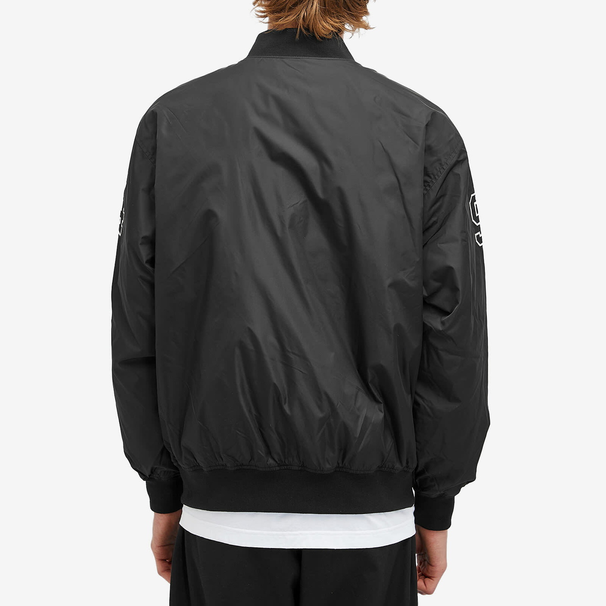 Neighborhood Men's Baseball Jacket in Black Neighborhood