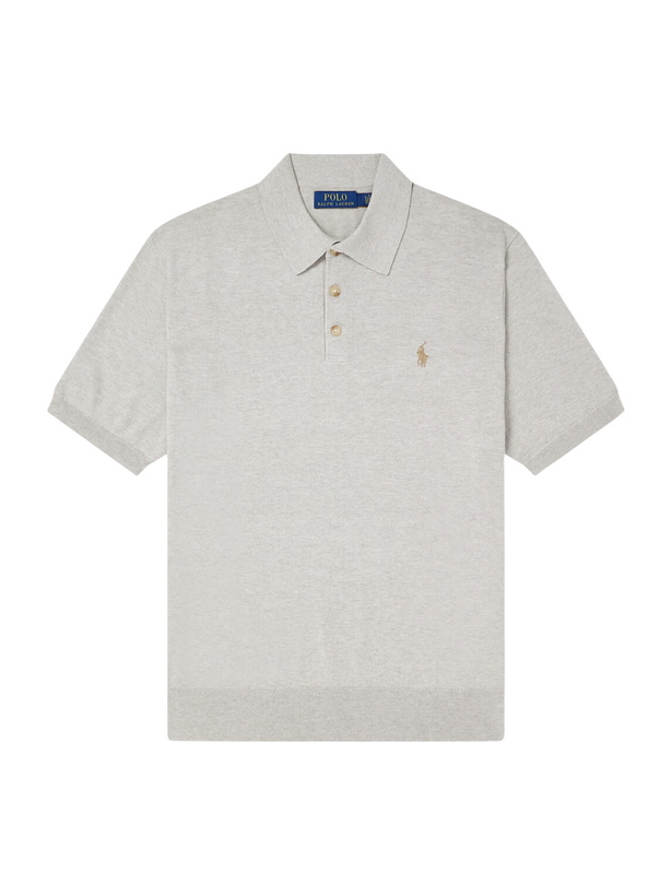 Photo: Polo Ralph Lauren - Logo-Embroidered Cotton Polo Shirt - Brown