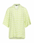 Gcds Mens Shirt Lime in Green