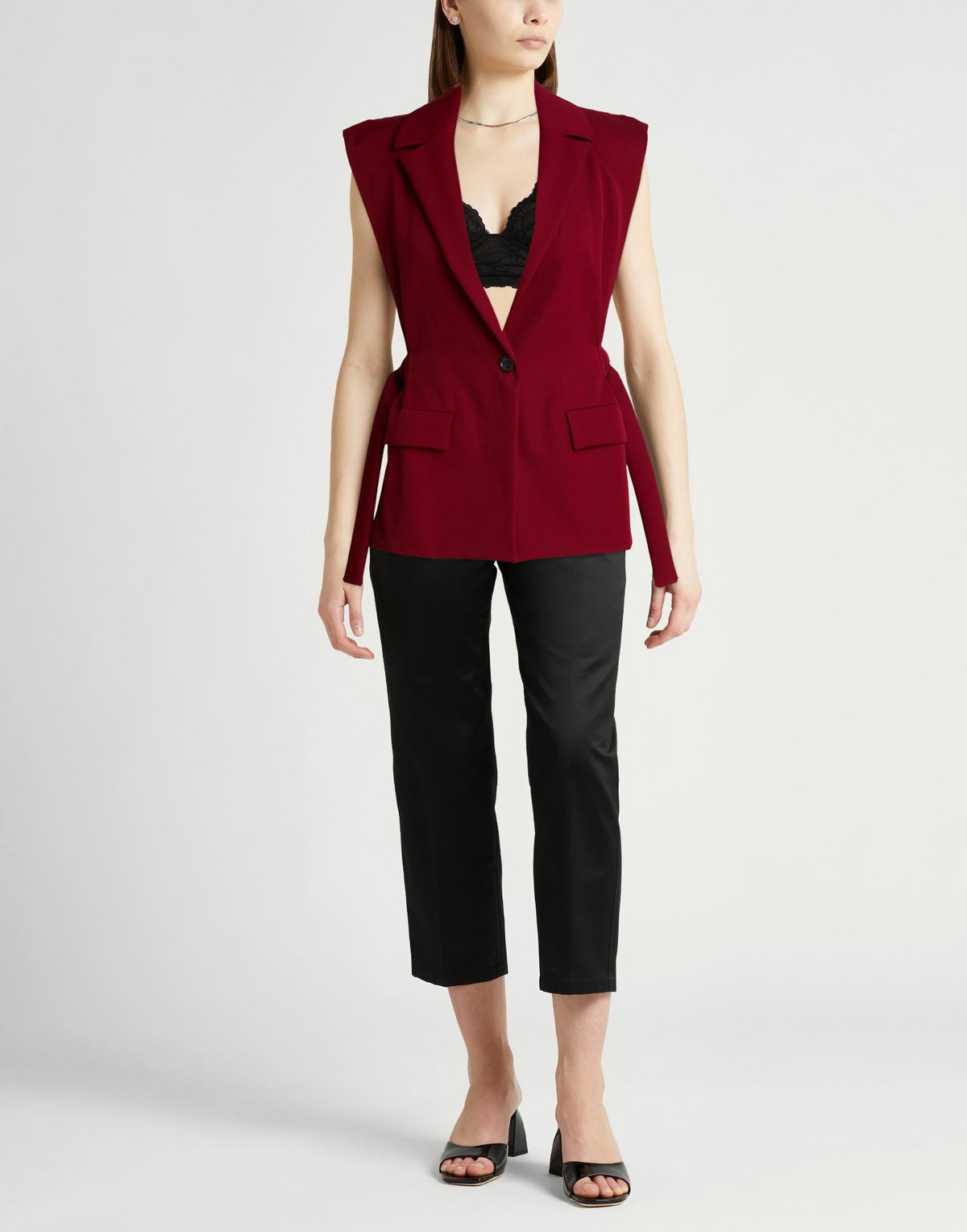 Drumohr Womens Blazer Burgundy