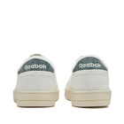 Reebok Men's LT Court Sneakers in Chalk/Alabaster/Forest Green